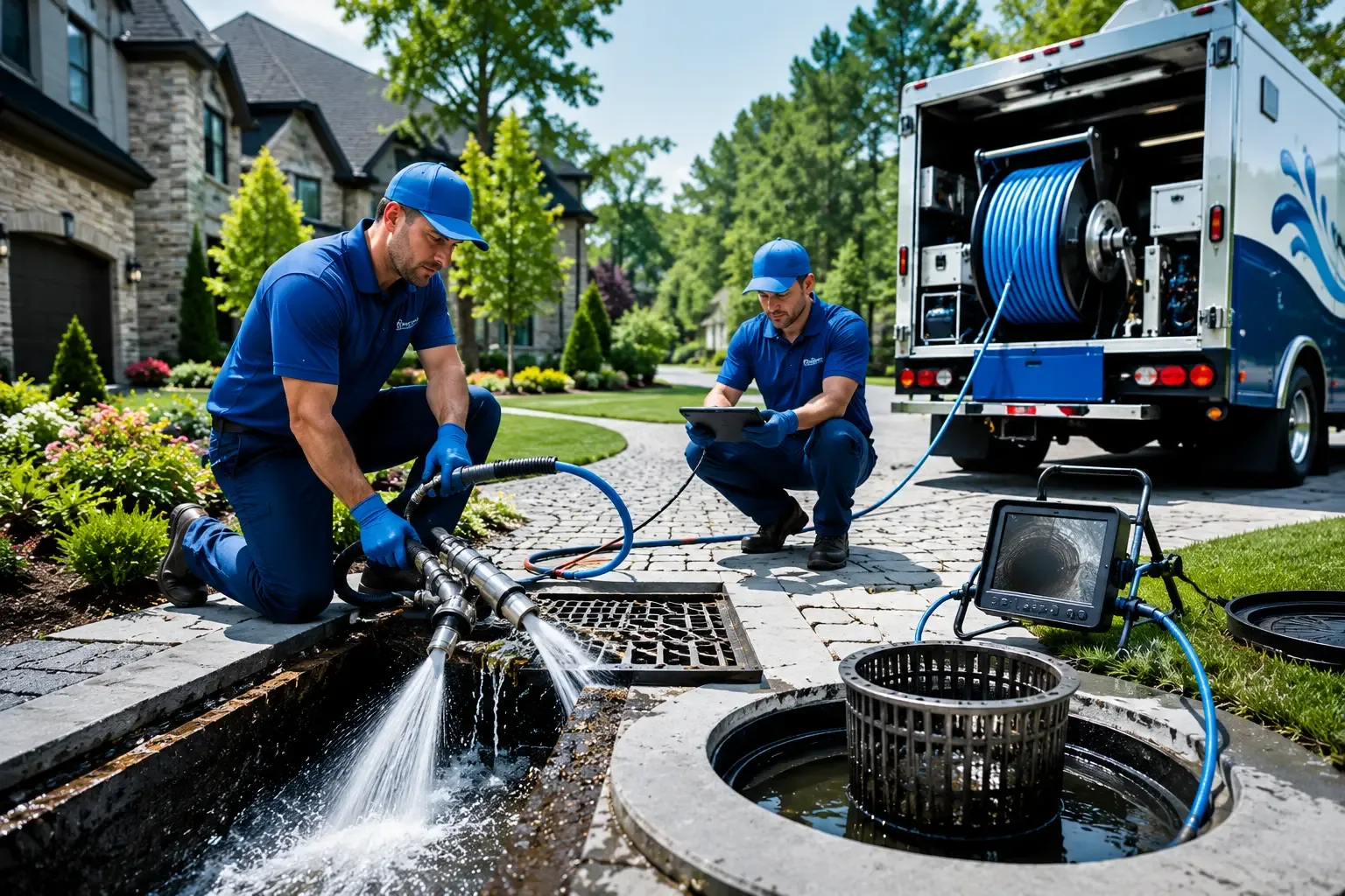 Local outdoor drain cleaning professionals in Glen Rock, PA